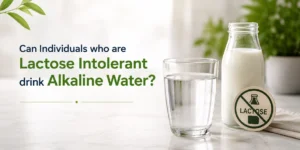 Can individuals who are lactose intolerant drink Alkaline Water?