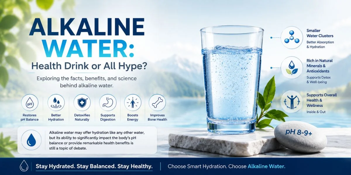 Alkaline Water: Health Drink or All Hype?