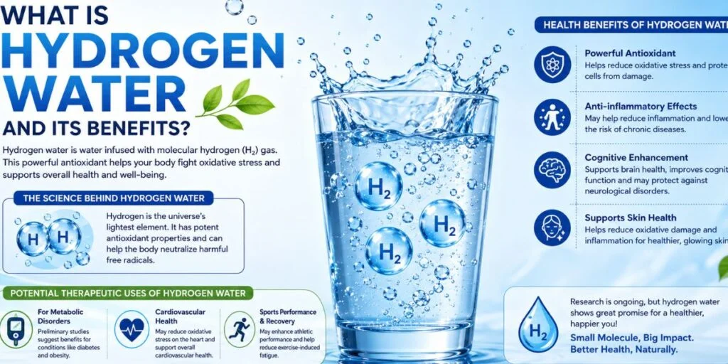 What is hydrogen water and its benefits?