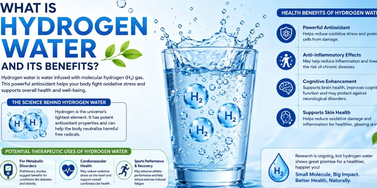 What is hydrogen water and its benefits?