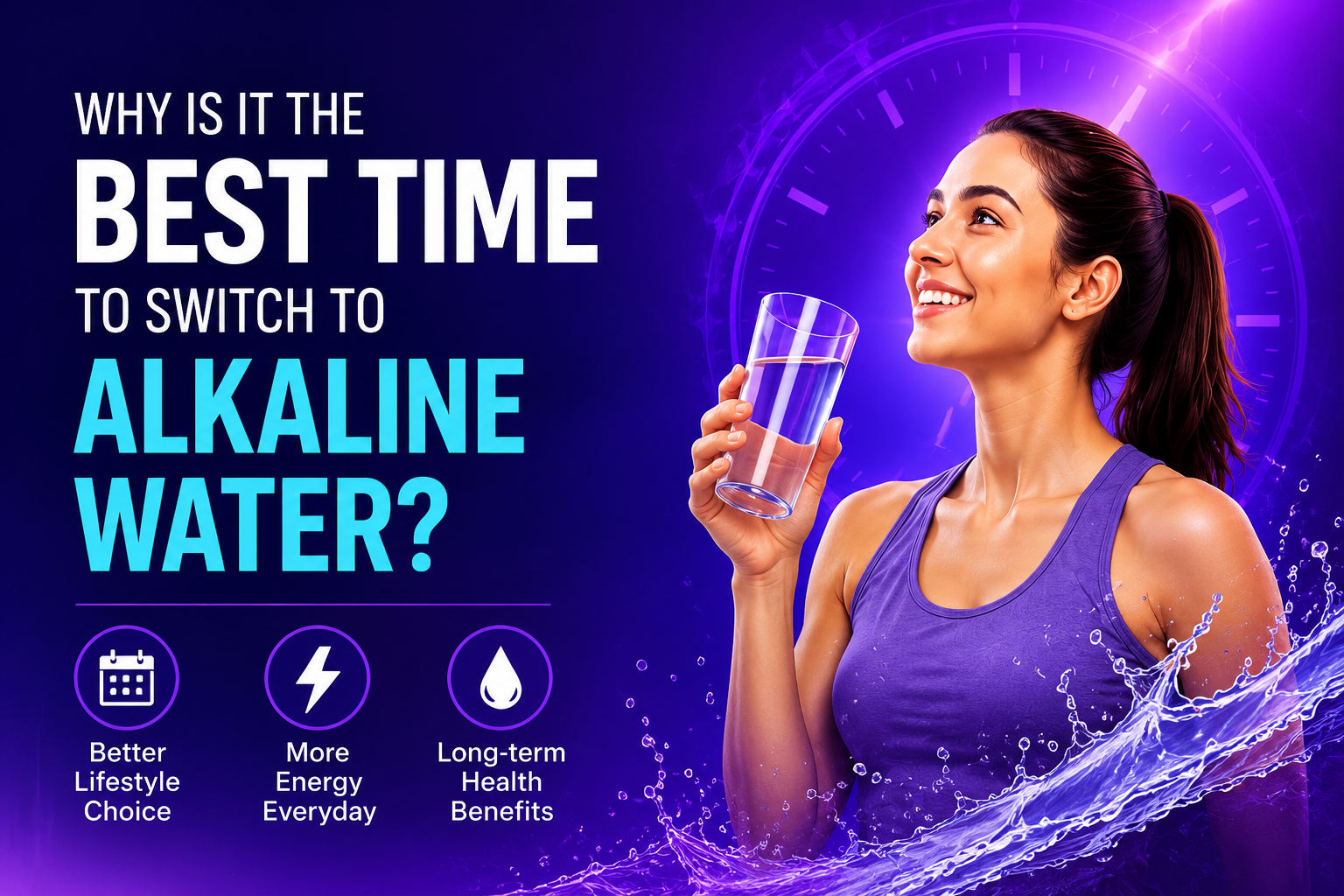 Why is it the Best Time to Switch to Alkaline Water?