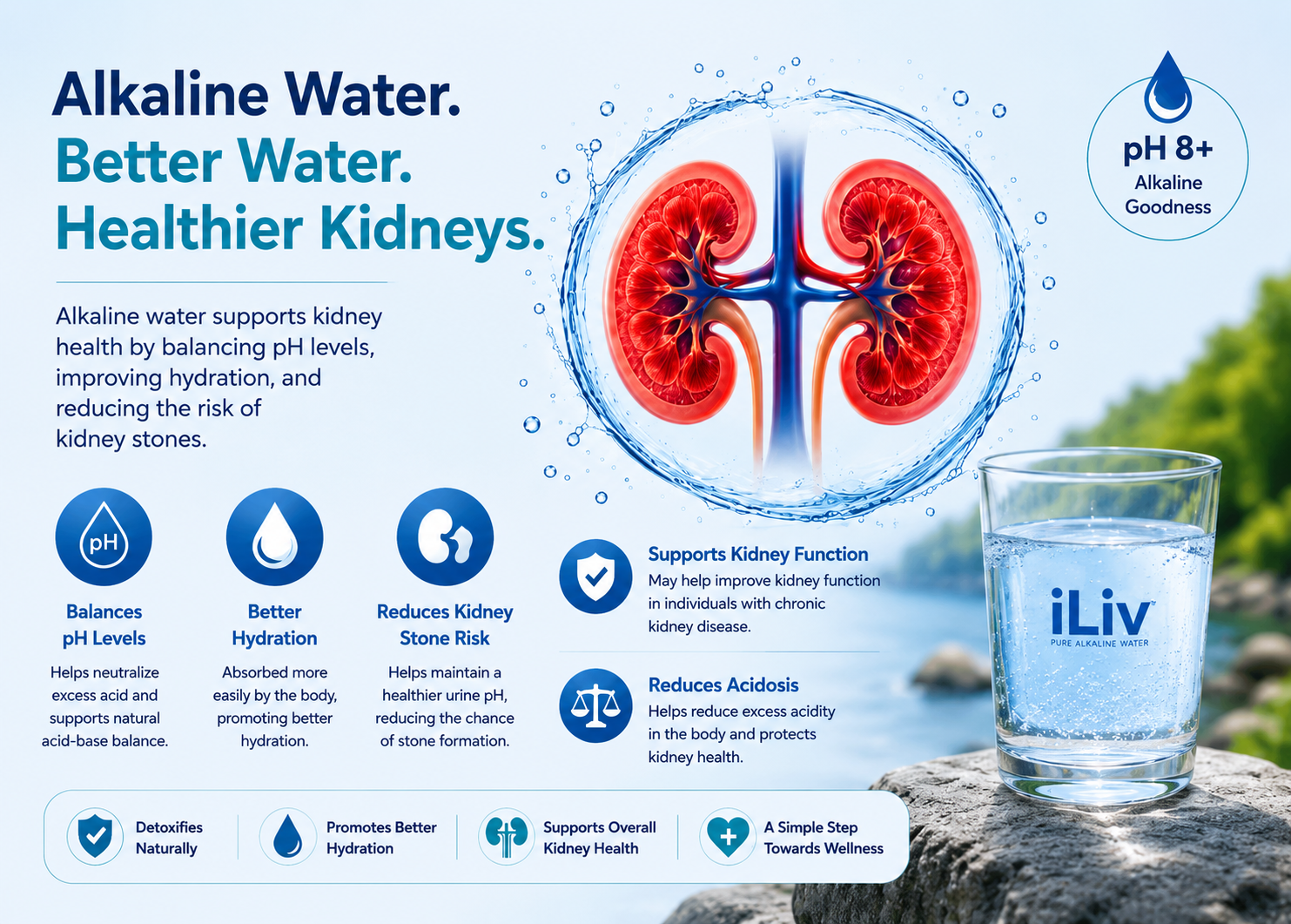 Alkaline Water and Kidney Health: Everything You Need to Know