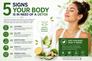 5 signs your body is in need of a detox
