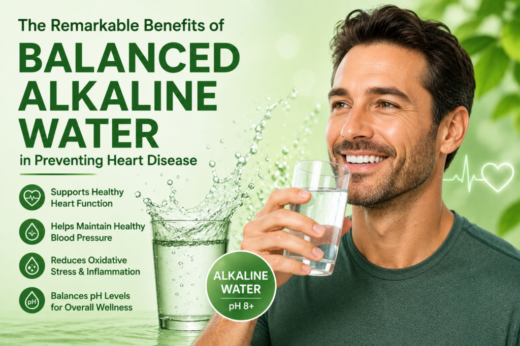 The Remarkable Benefits of Balanced Alkaline Water in Preventing Heart Disease