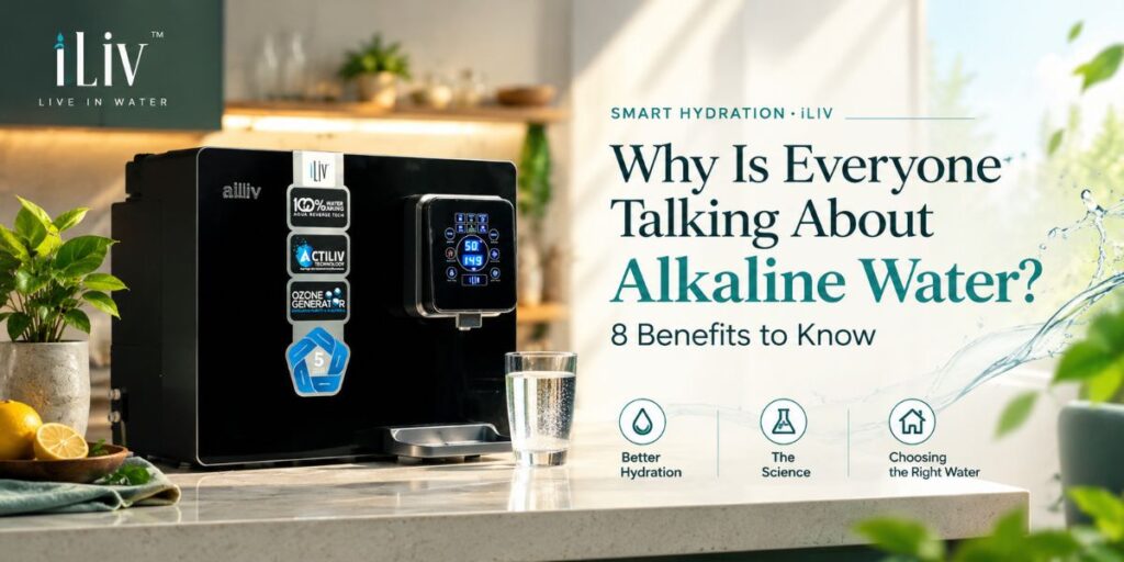 Top 8 reasons to drink alkaline water
