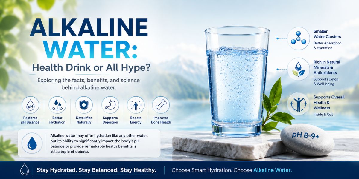Alkaline Water: Health Drink or All Hype?