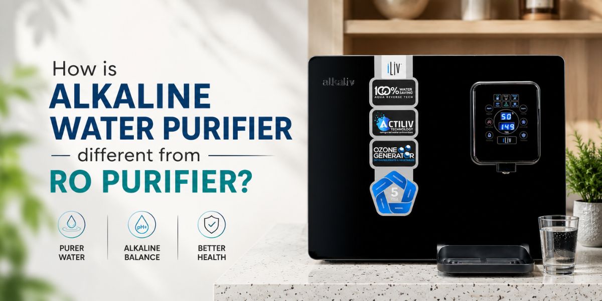How is alkaline water purifier different from ro purifier?