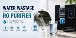 Water wastage through RO purifier