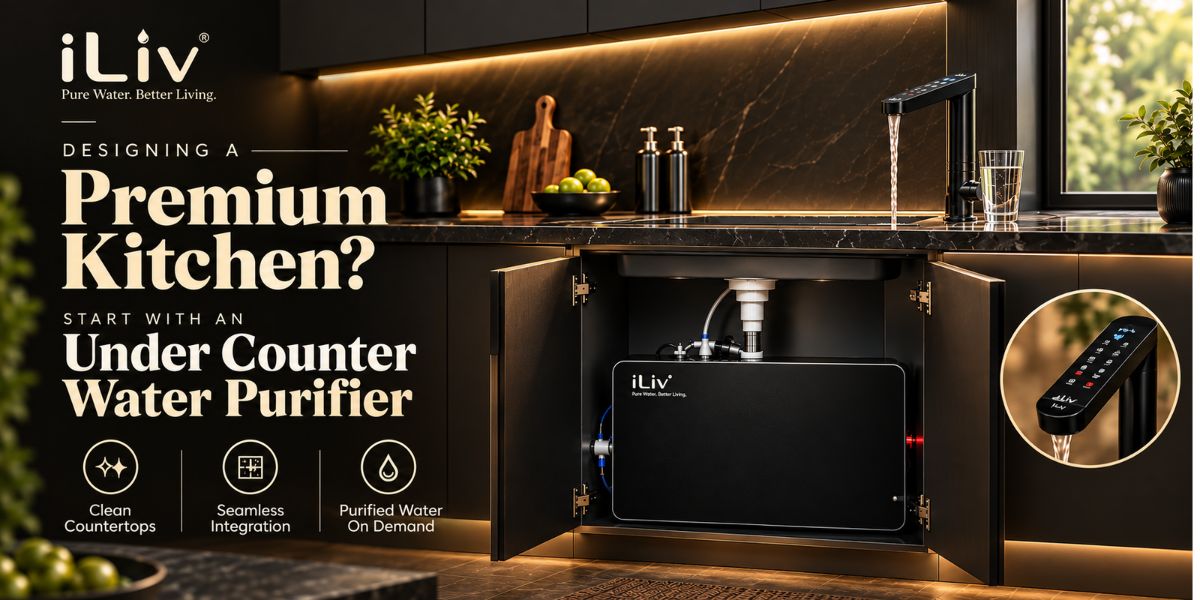 Designing a Premium Kitchen? Start with an Under Counter Water Purifier